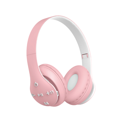 Trådløse høretelefoner til børn | pink