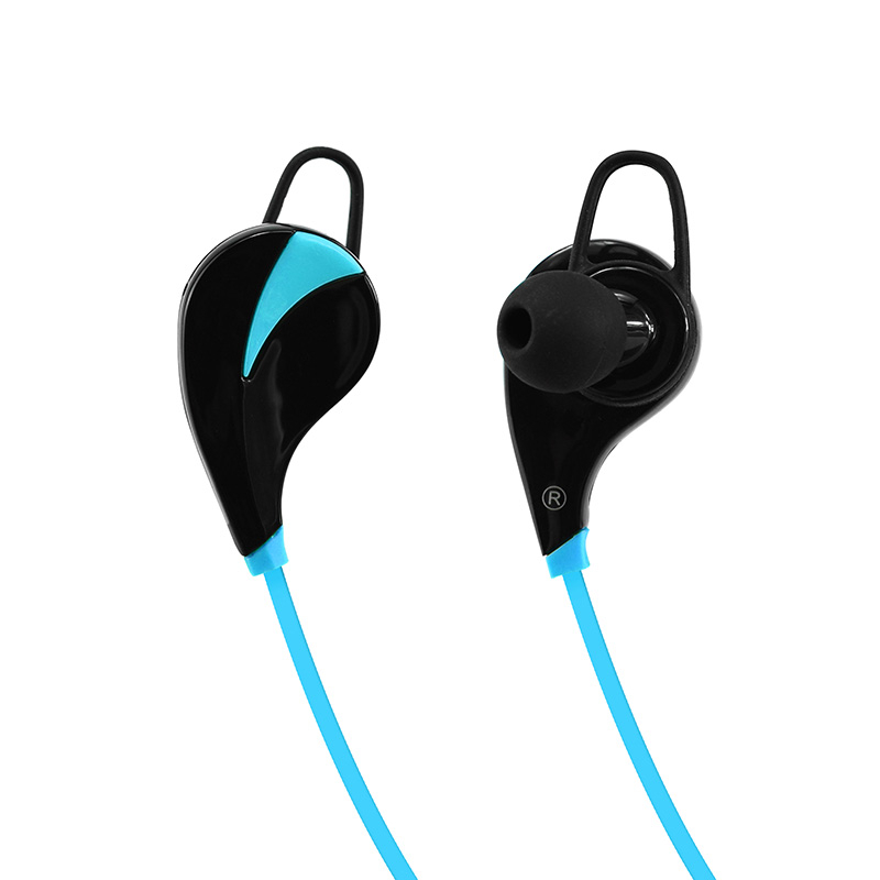 Trådløse høretelefoner til løb og træning | blå