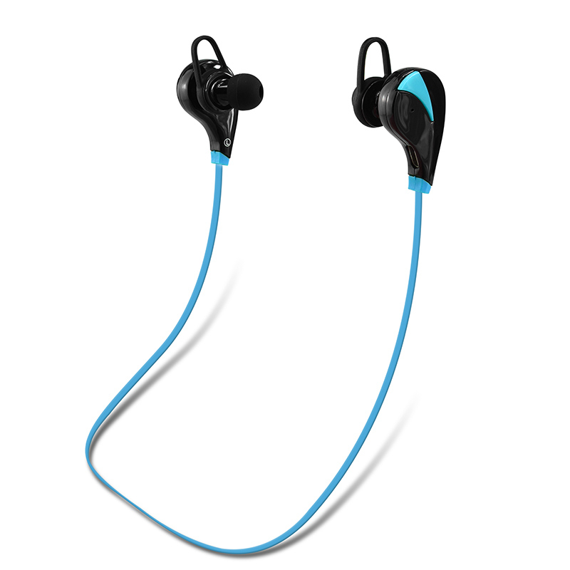 Trådløse høretelefoner til løb og træning | blå