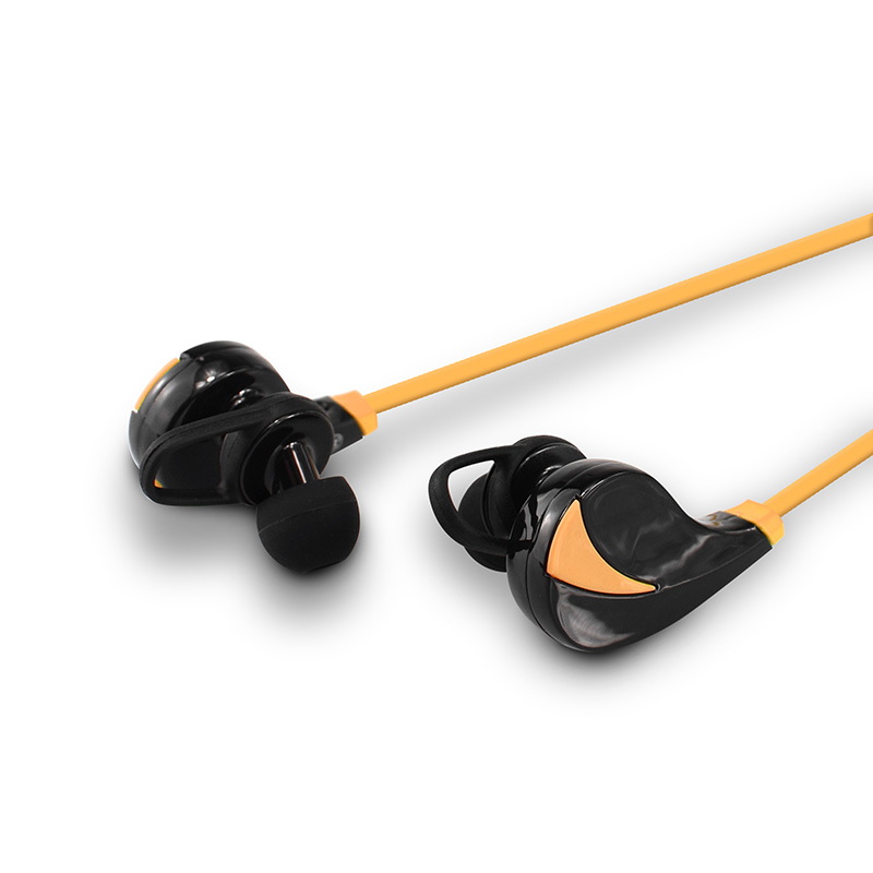 Trådløse høretelefoner til løb og træning | orange